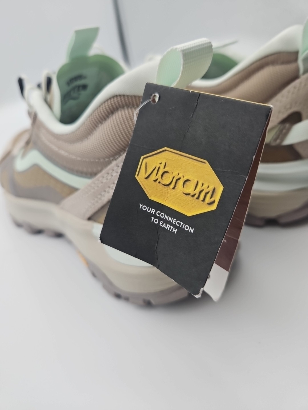 Vans Women's Mint Accent Brown Trail Runner Sneakers - Picture 9 of 10